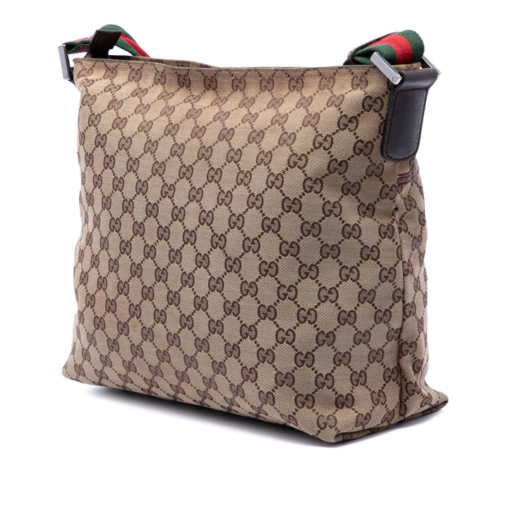 Gucci GG Toile Web Sac porté croisé