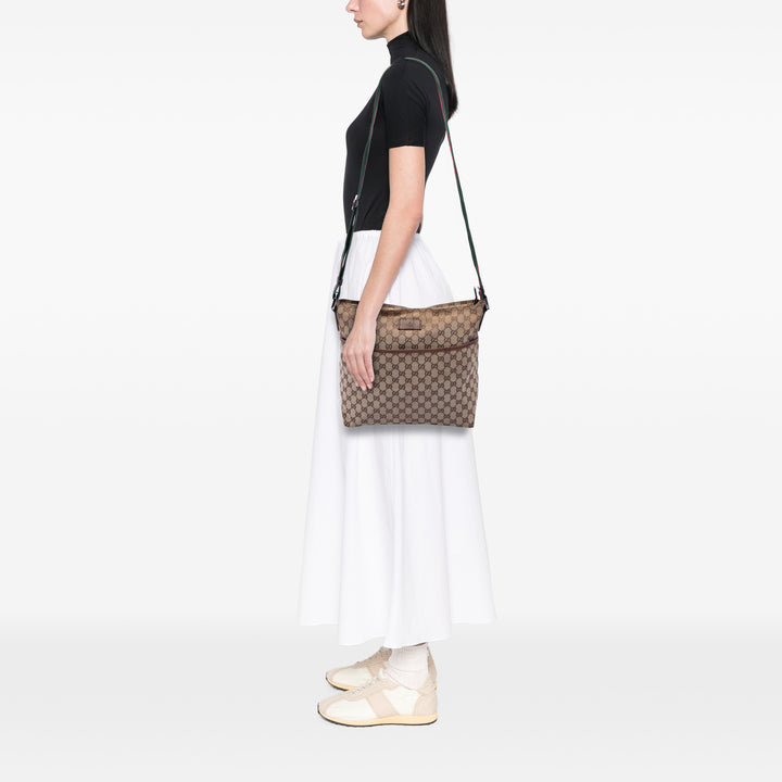 Gucci GG Toile Web Sac porté croisé