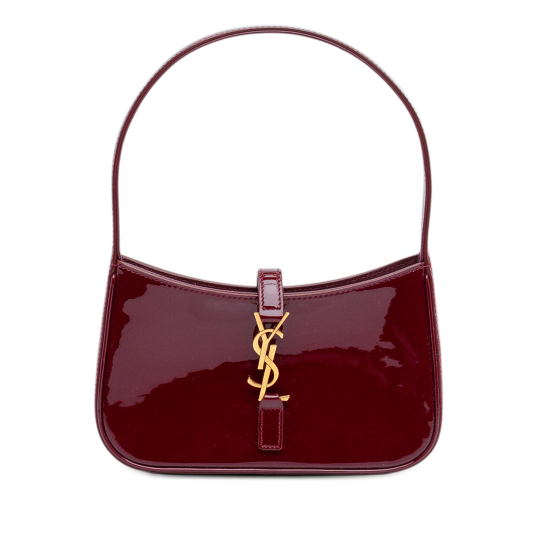 Saint Laurent Mini Cuir verni Le 5 a 7