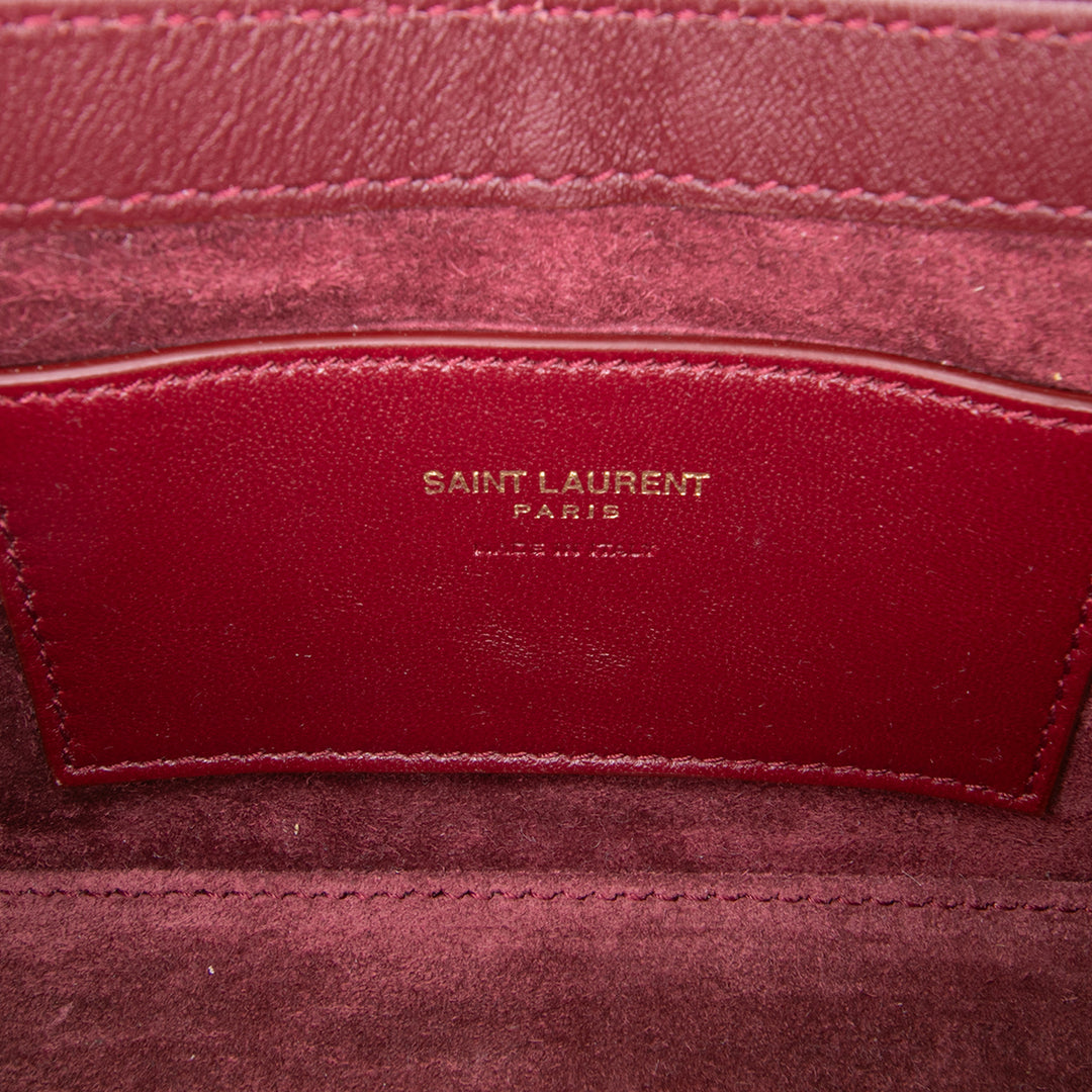 Saint Laurent Mini Cuir verni Le 5 a 7