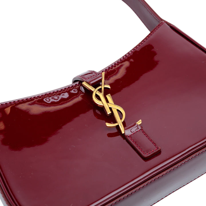 Saint Laurent Mini Cuir verni Le 5 a 7