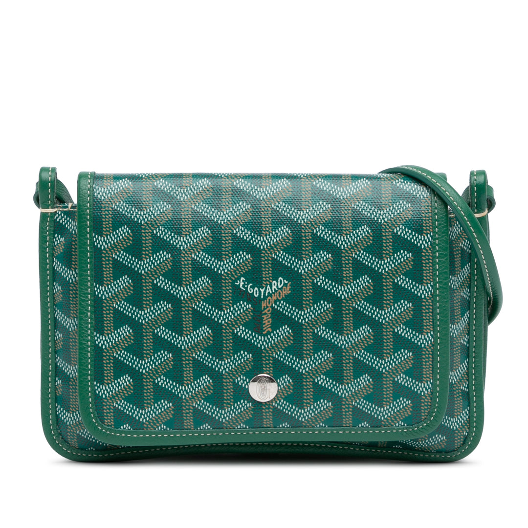 Goyardine Plumet Pocket Wallet Green - Gaby Paris