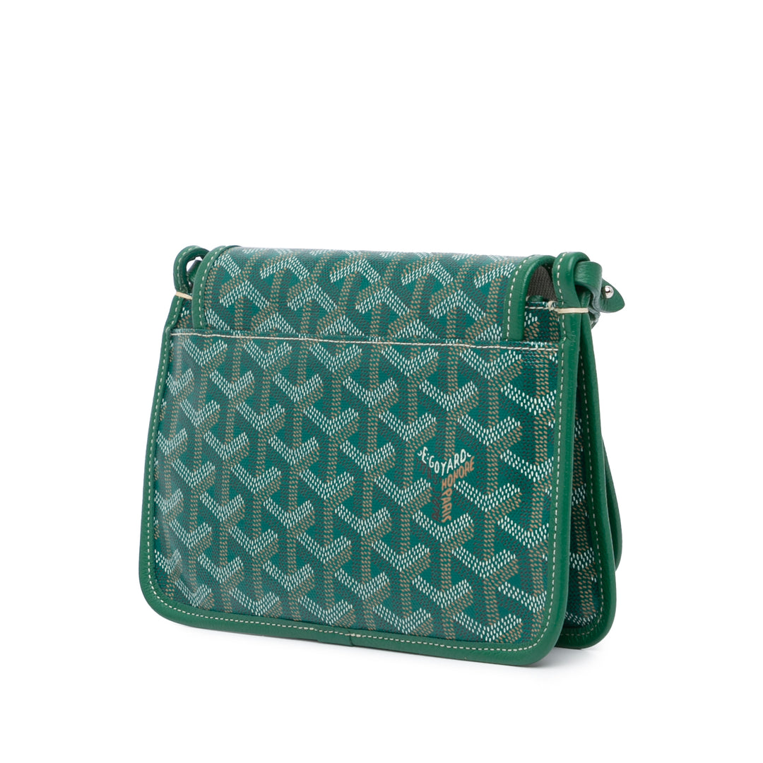 Goyardine Plumet Pocket Wallet Green - Gaby Paris