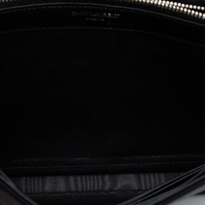 Saint Laurent Sequins Monogram Kate Wallet on Chain