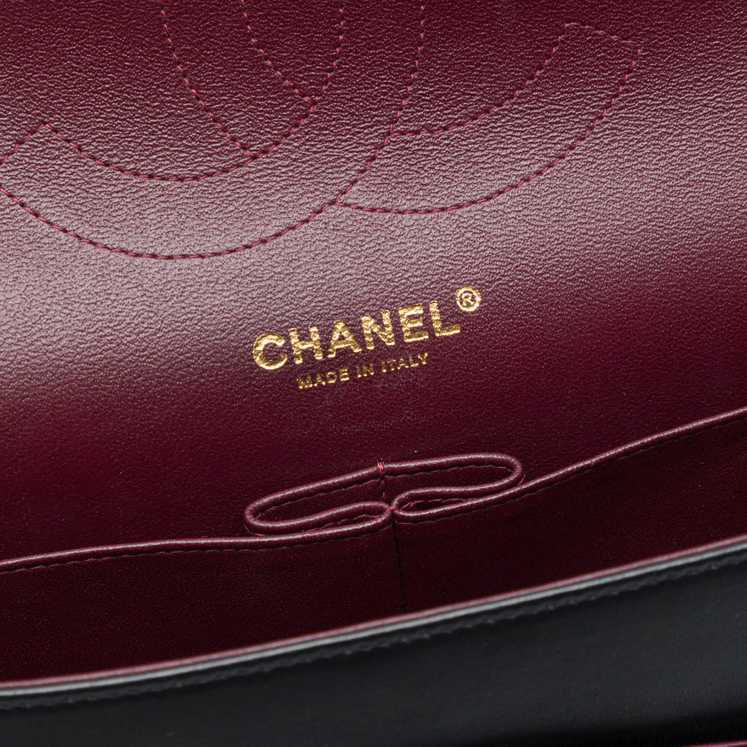 Chanel Jumbo Classic Cuir d’agneau Double rabat