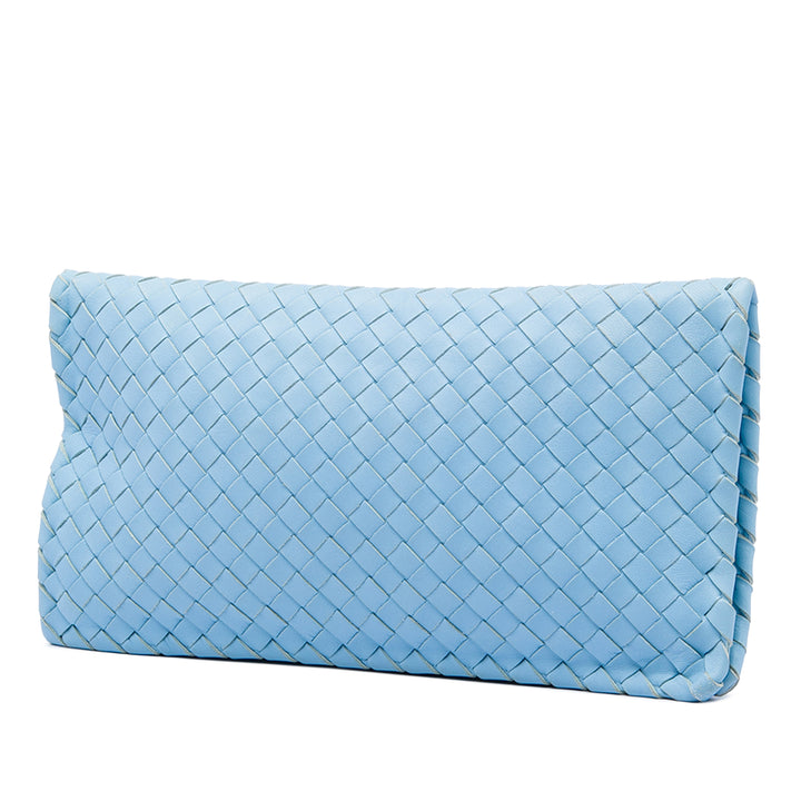 Bottega Veneta Nappa Intrecciato Turn Lock Pochette