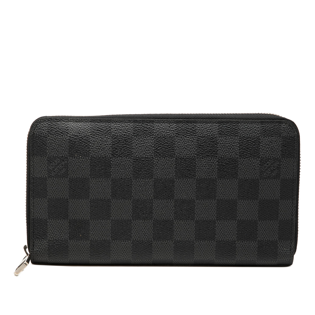 Louis Vuitton Damier Graphite Zippy Portefeuille organisateur