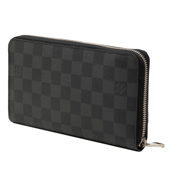 Louis Vuitton Damier Graphite Zippy Portefeuille organisateur