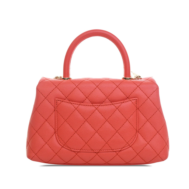 Chanel Coco sac à Mini Cuir caviar
