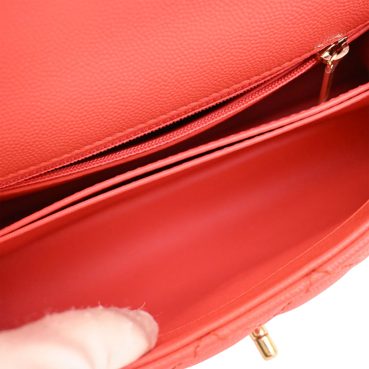 Chanel Coco sac à Mini Cuir caviar