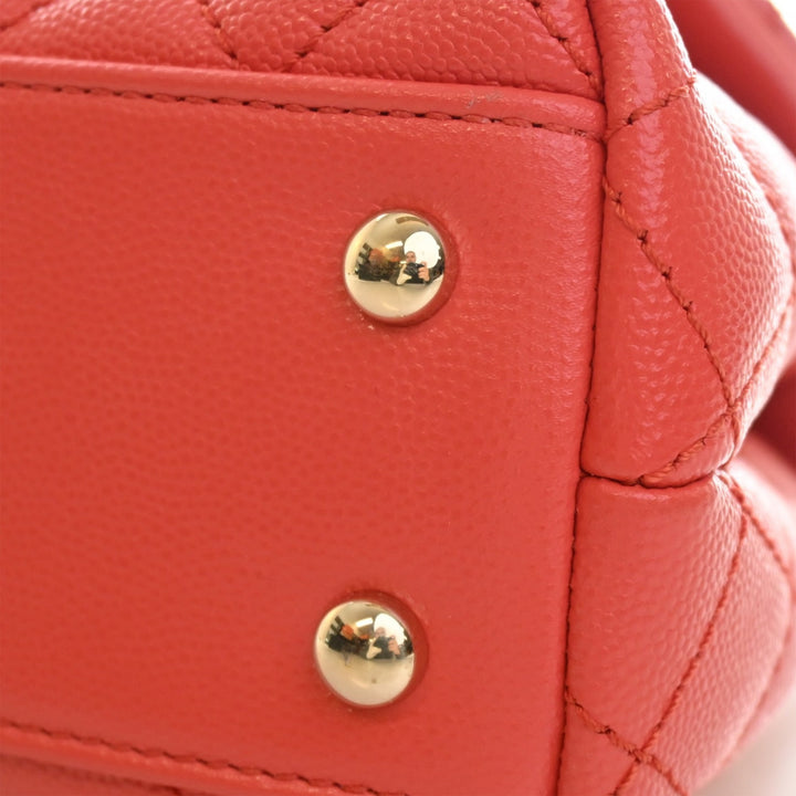 Chanel Coco sac à Mini Cuir caviar