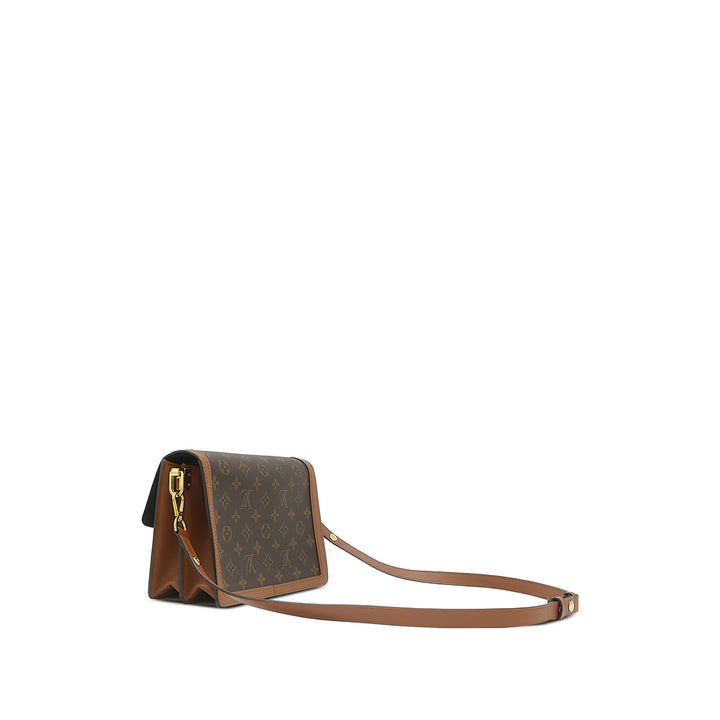 Louis Vuitton Dauphine MM Monogram Reverse Marron – vue 2 – GABY PARIS