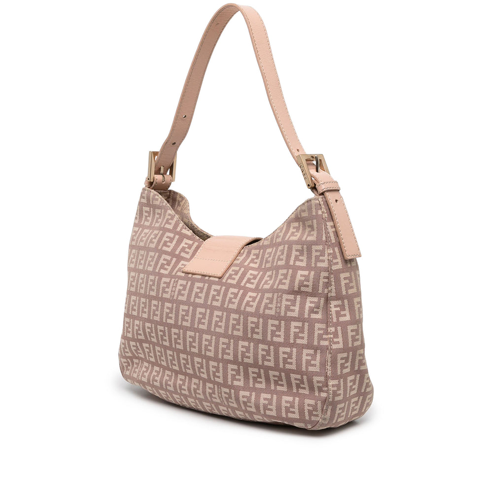 Fendi Sac porté épaule Zucchino Rose – vue 2 – GABY PARIS