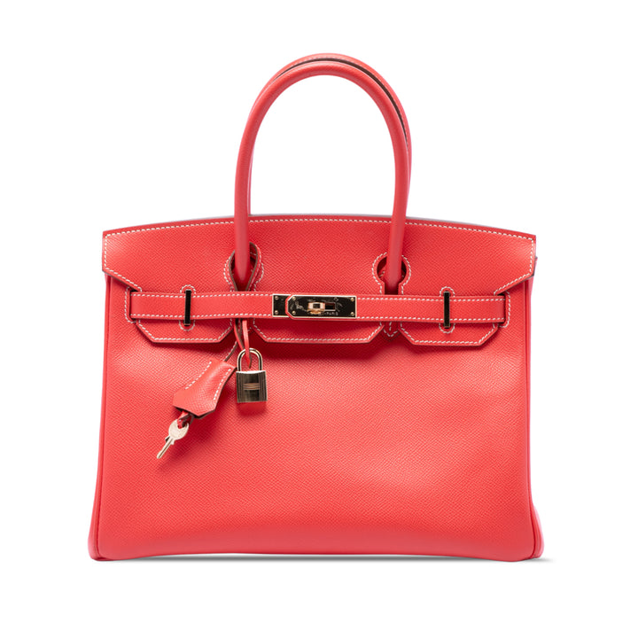 Hermès Candy Birkin Retourne 30 Epsom Rose – vue principale – GABY PARIS
