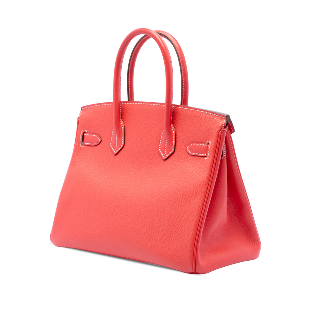Hermès Candy Birkin Retourne 30 Epsom Rose – vue 2 – GABY PARIS