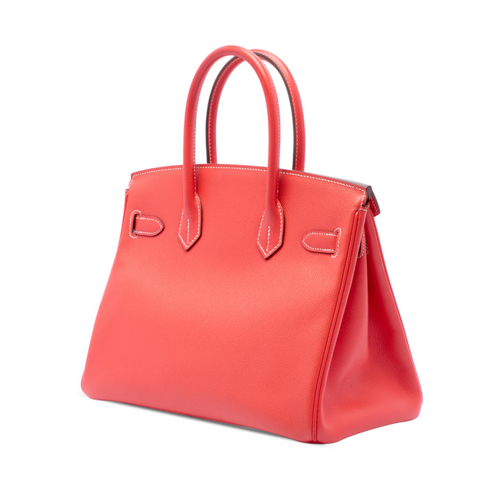 Hermès Candy Birkin Retourne 30 Epsom Rose – vue 2 – GABY PARIS