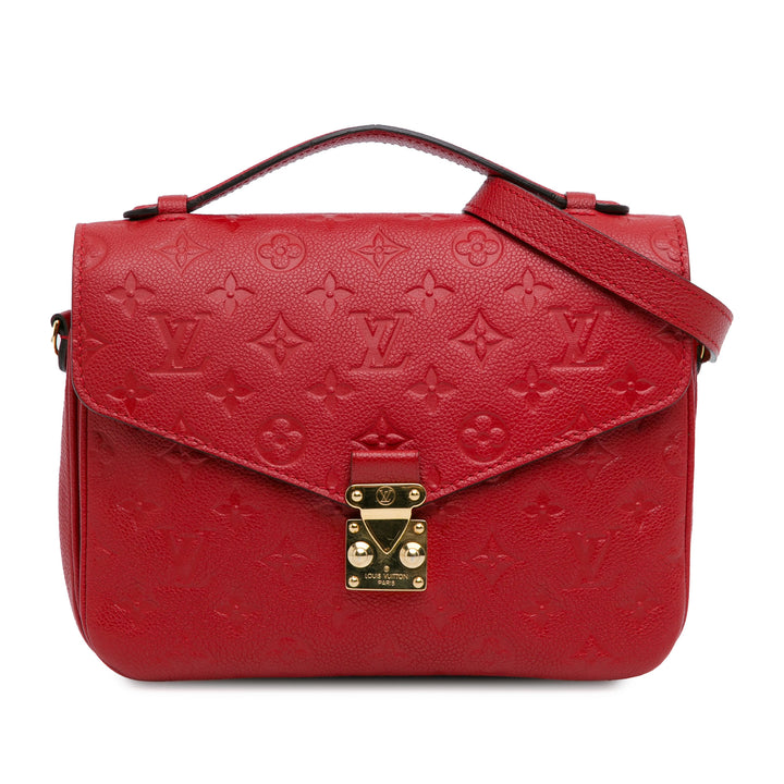 Monogram Empreinte Pochette Metis Red - Gaby Paris