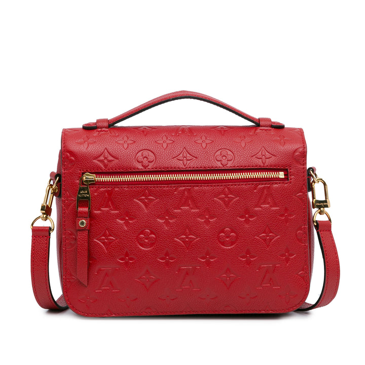 Monogram Empreinte Pochette Metis Red - Gaby Paris