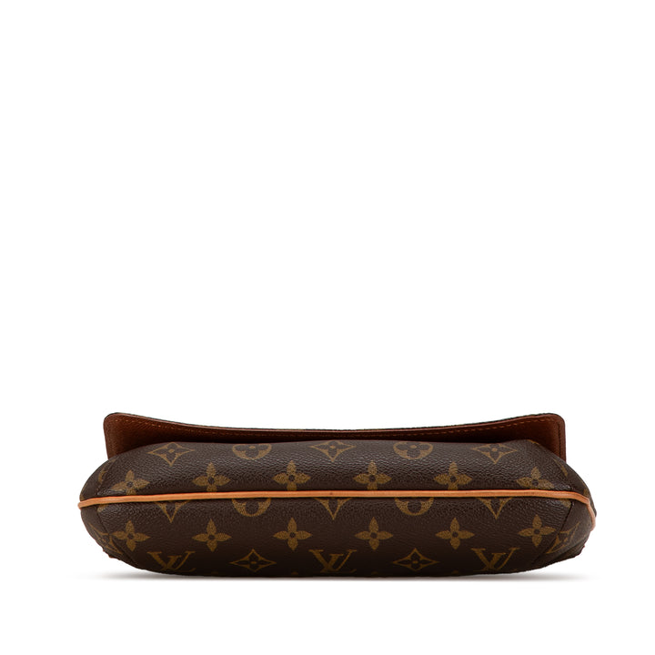 Monogram Musette Tango Short Strap Brown - Gaby Paris