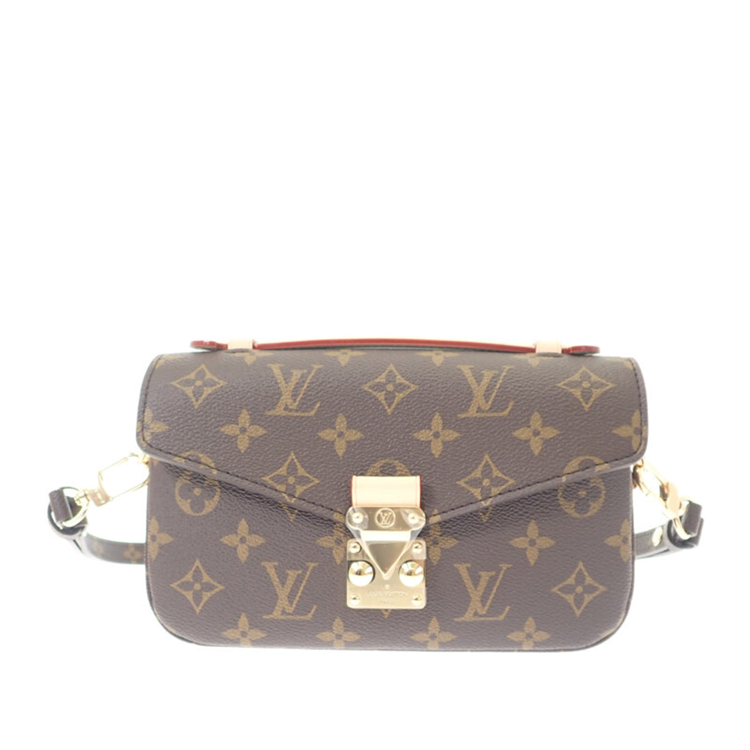 Pochette Métis East West Monogram Marron