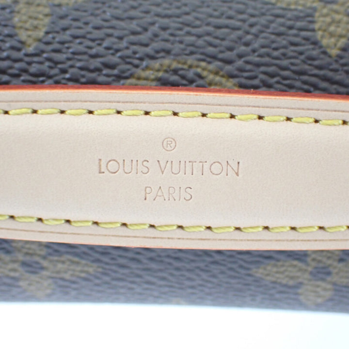 Pochette Métis East West Monogram Marron