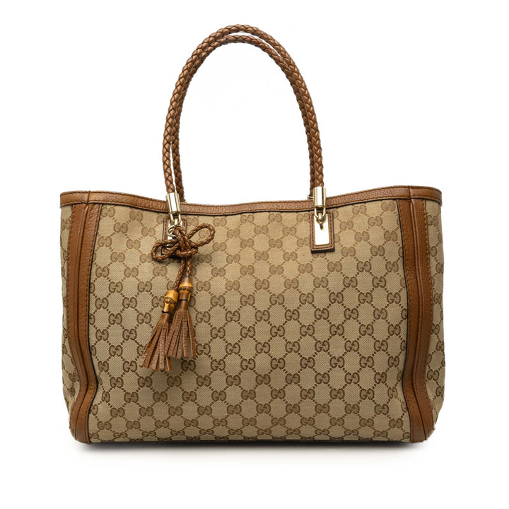 Gucci GG Bella Cabas Beige – vue principale – GABY PARIS