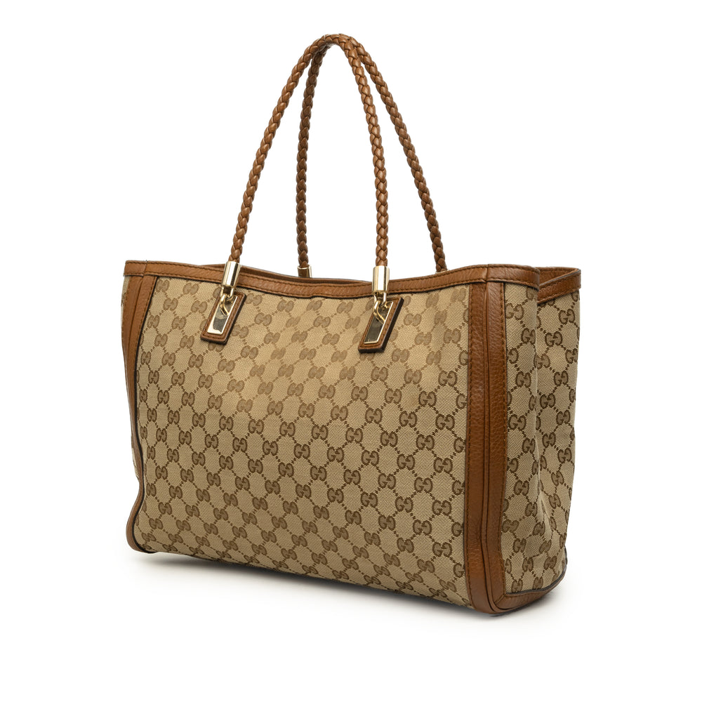 Gucci GG Bella Cabas Beige – vue 2 – GABY PARIS