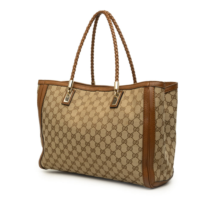 Gucci GG Bella Cabas Beige – vue 2 – GABY PARIS