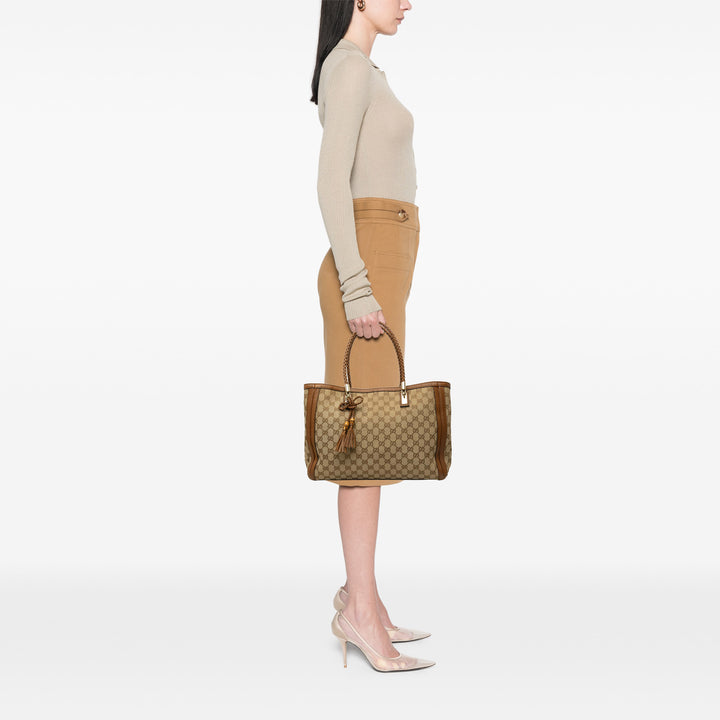 Gucci GG Bella Cabas Beige – vue 7 – GABY PARIS