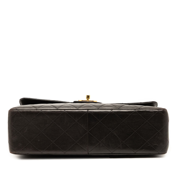 Chanel Jumbo Classic Cuir d’agneau Simple rabat