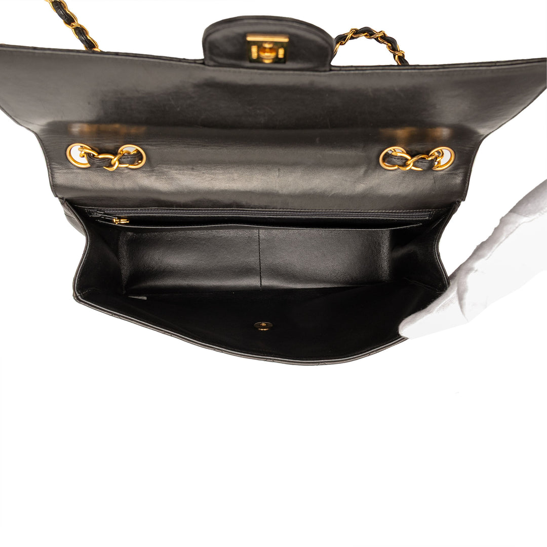 Chanel Jumbo Classic Cuir d’agneau Simple rabat