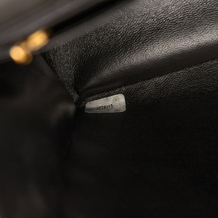 Chanel Jumbo Classic Cuir d’agneau Simple rabat