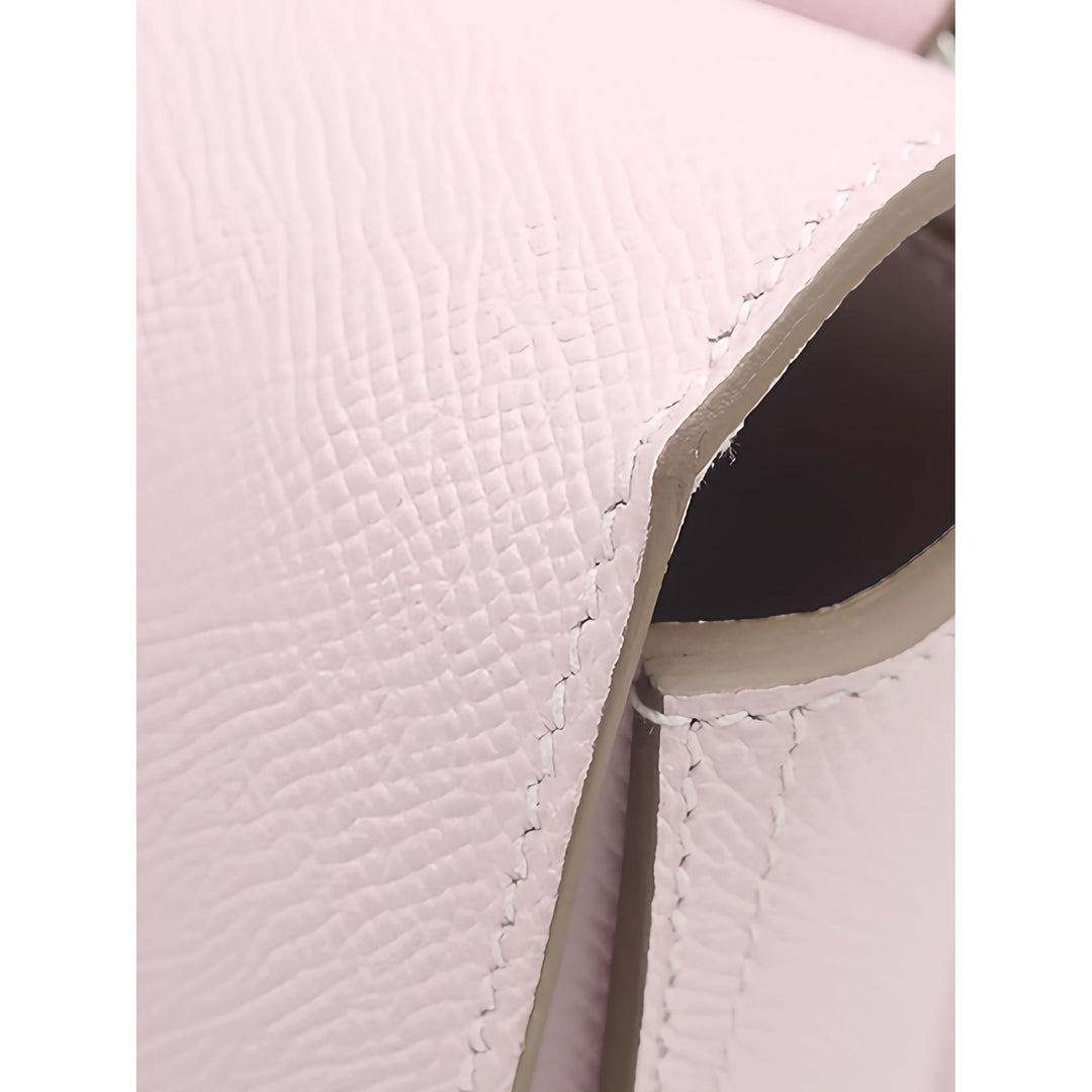 Hermès Della Cavalleria Mini Epsom Rose – vue 10 – GABY PARIS