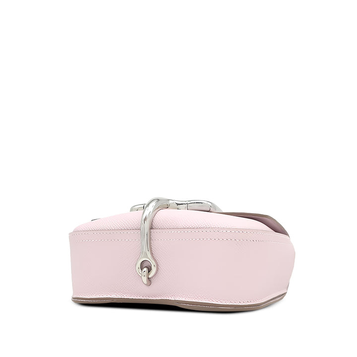 Hermès Della Cavalleria Mini Epsom Rose – vue 3 – GABY PARIS