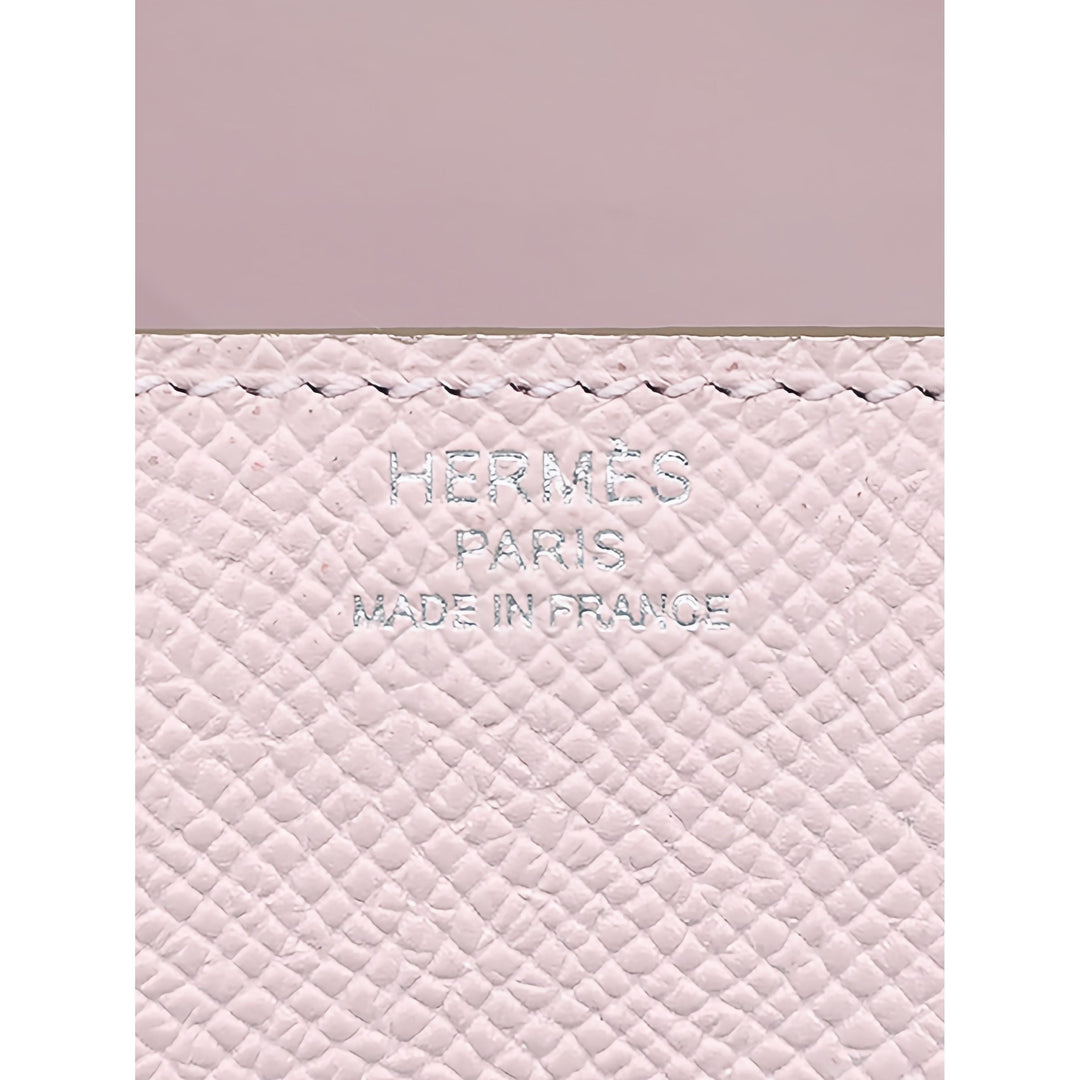 Hermès Della Cavalleria Mini Epsom Rose – vue 5 – GABY PARIS