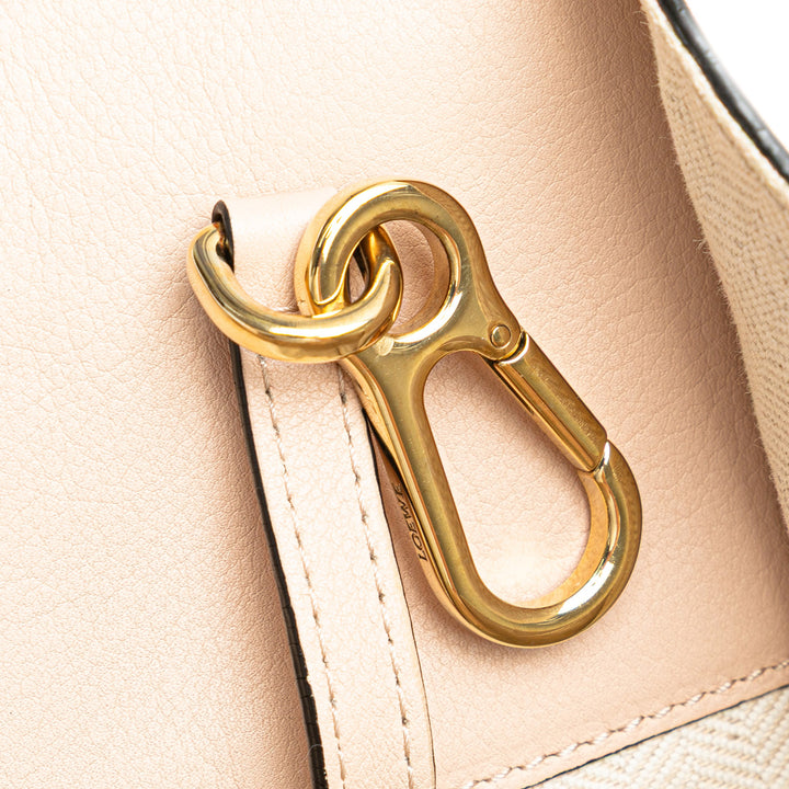 Small Leather Hammock Bag Pink - Gaby Paris