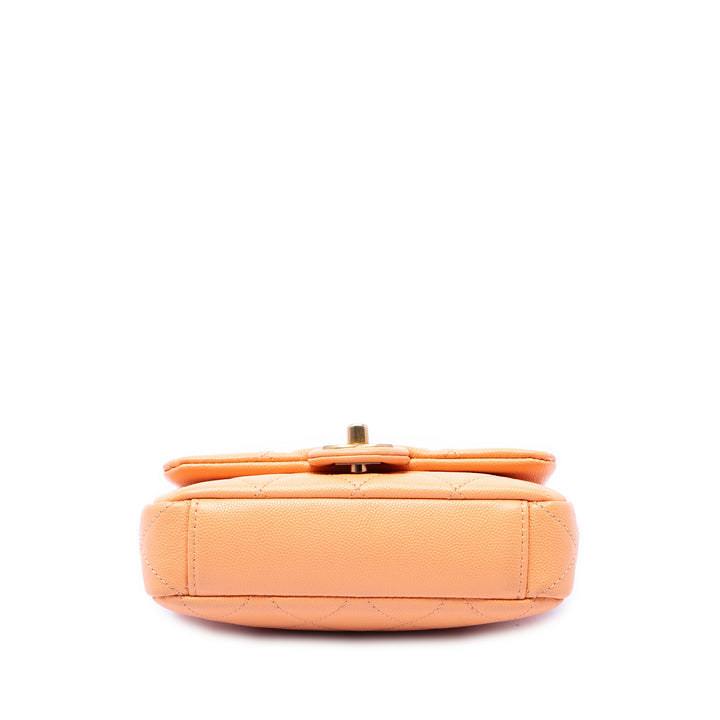Chanel Mini CC Matelassé Caviar Simple rabat