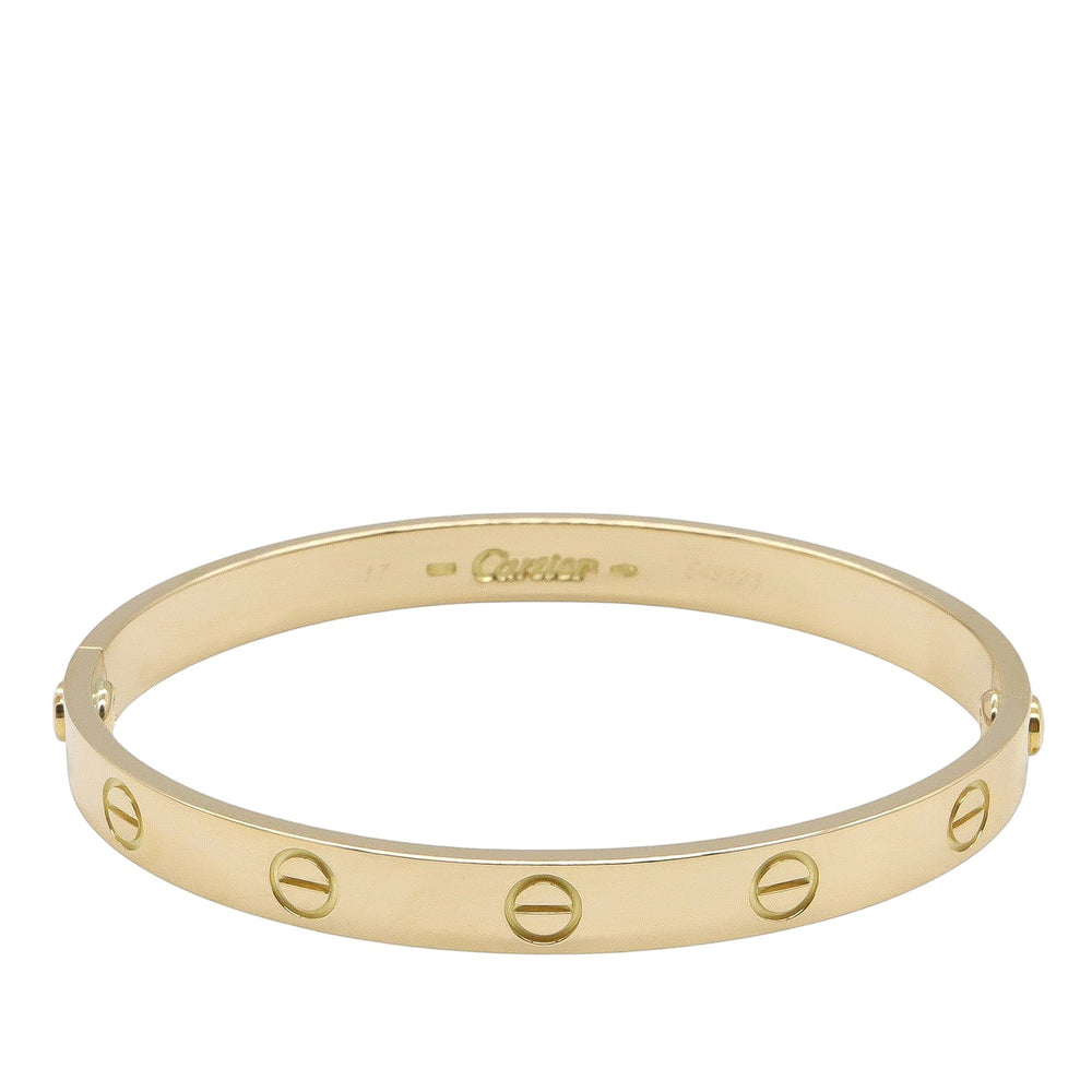 18K Yellow Gold Love Bracelet Gold - Gaby Paris