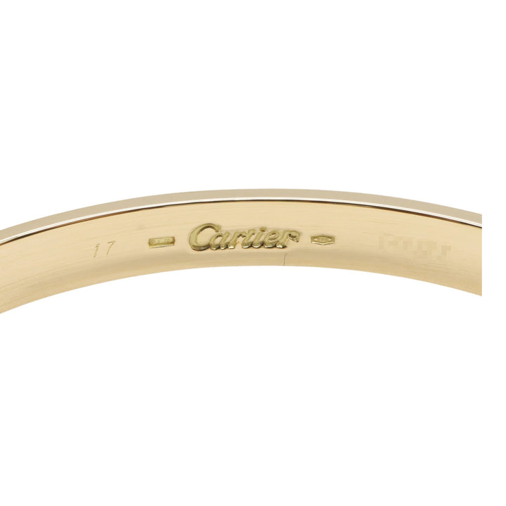 18K Yellow Gold Love Bracelet Gold - Gaby Paris