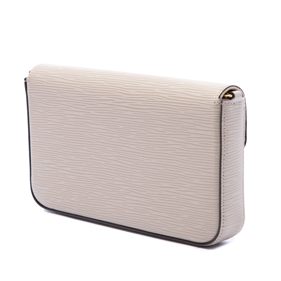 Louis Vuitton Pochette Felicie Épi Beige – vue 2 – GABY PARIS