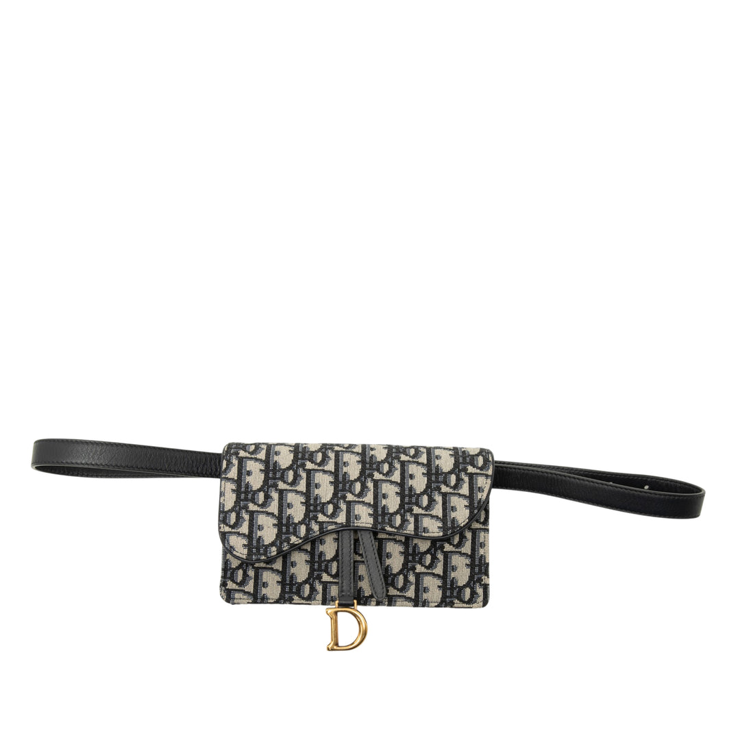 Dior Oblique Toile Saddle Sac ceinture
