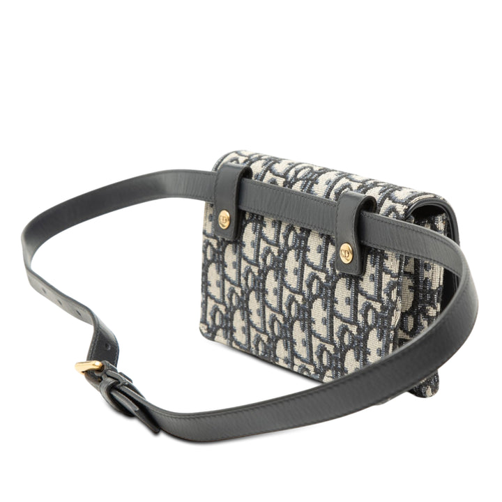 Dior Oblique Toile Saddle Sac ceinture