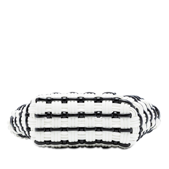 Balenciaga Faux Cuir Bistro Basket Sac XXS
