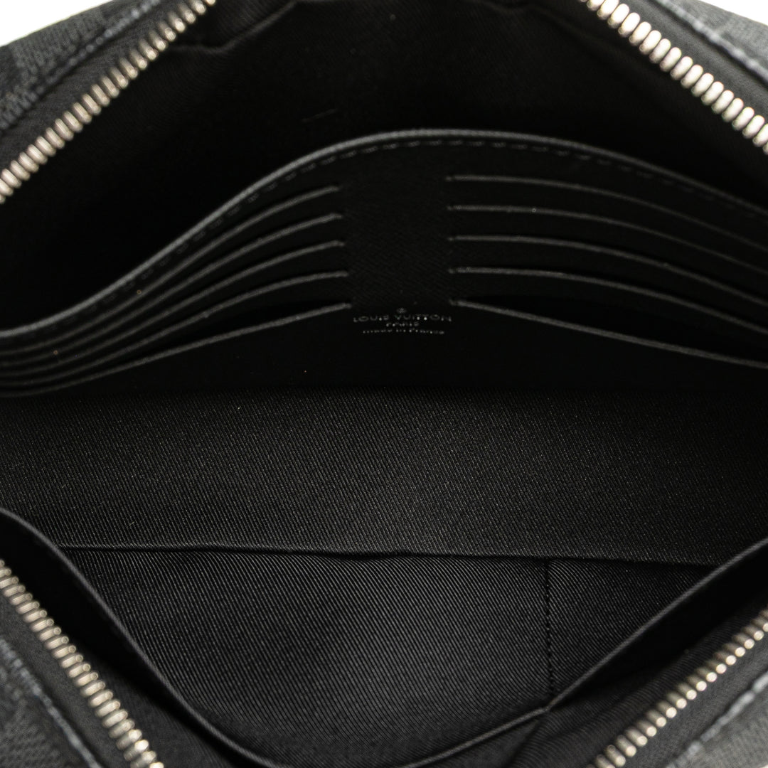 Louis Vuitton Damier Graphite Kasai Noir
