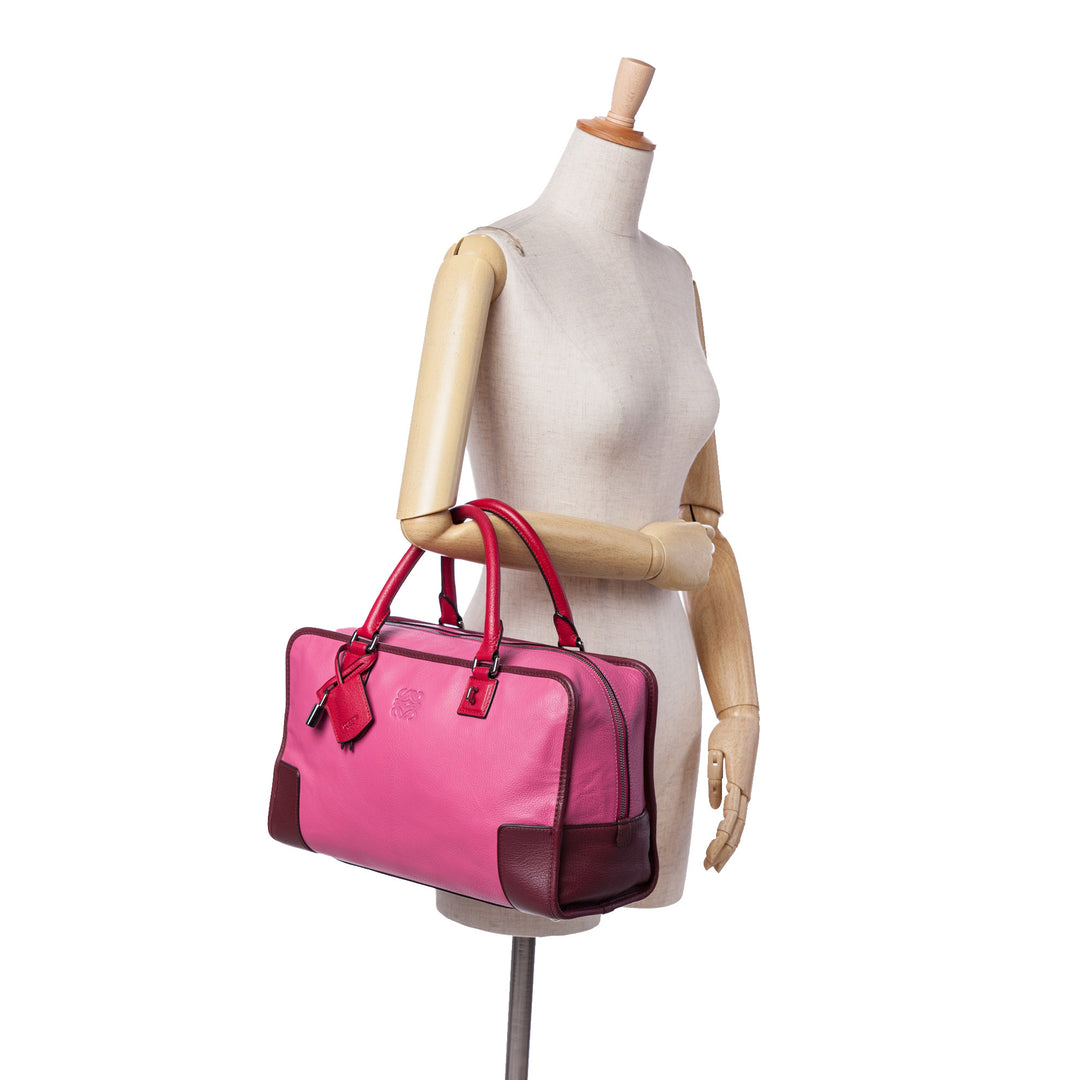 Tricolor Goatskin Amazona 36 Pink - Gaby Paris