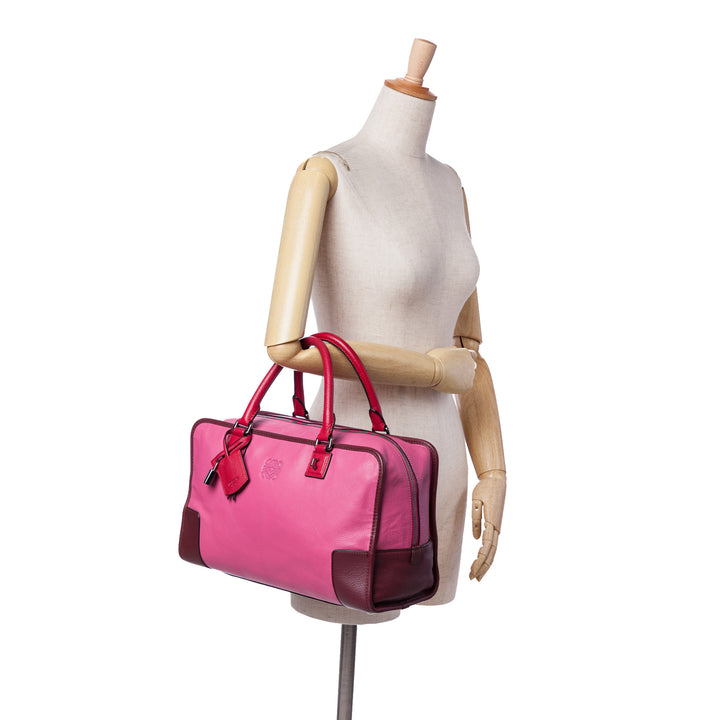 Tricolor Goatskin Amazona 36 Pink - Gaby Paris