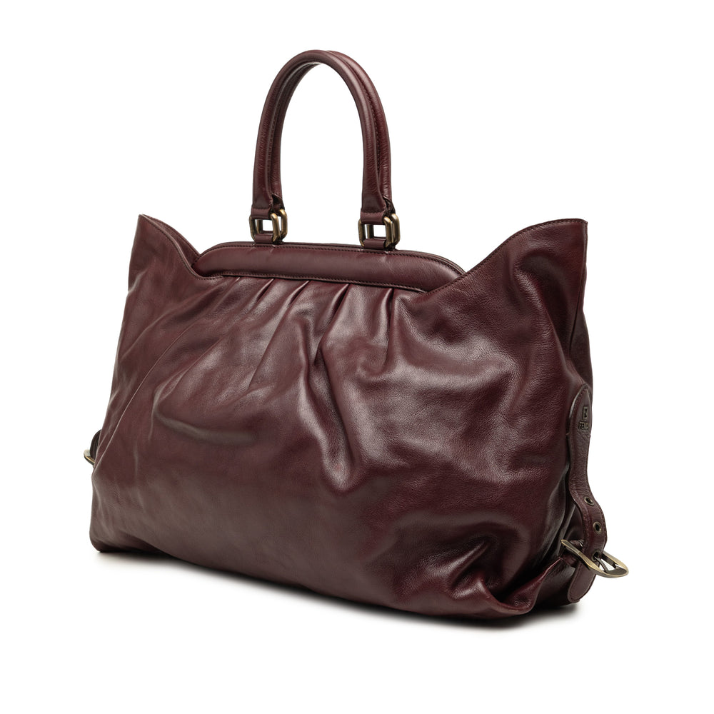 Fendi Sac à main Doctor B Rouge – vue 2 – GABY PARIS