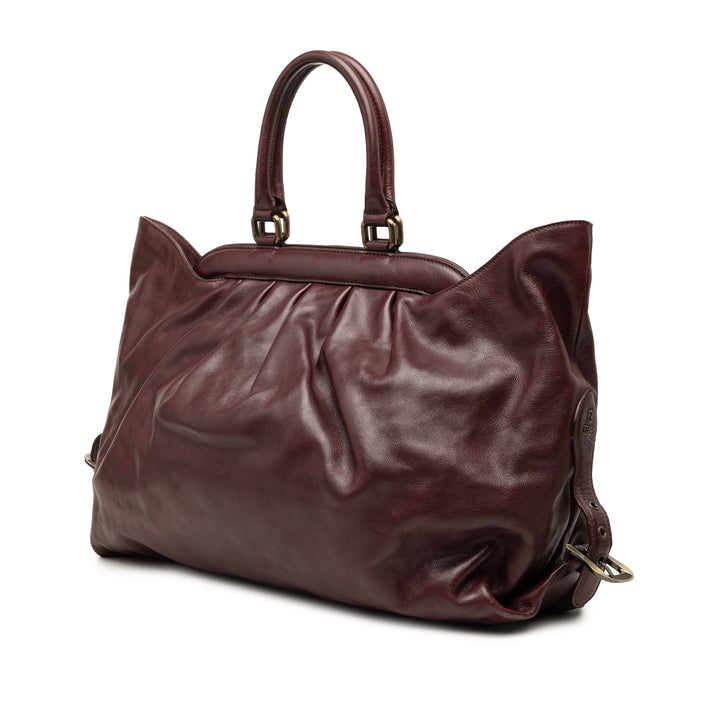 Fendi Sac à main Doctor B Rouge – vue 2 – GABY PARIS