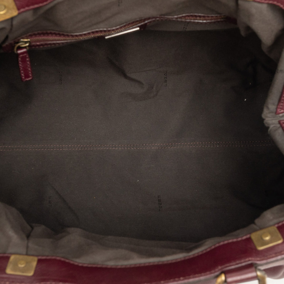 Fendi Sac à main Doctor B Rouge – vue 4 – GABY PARIS