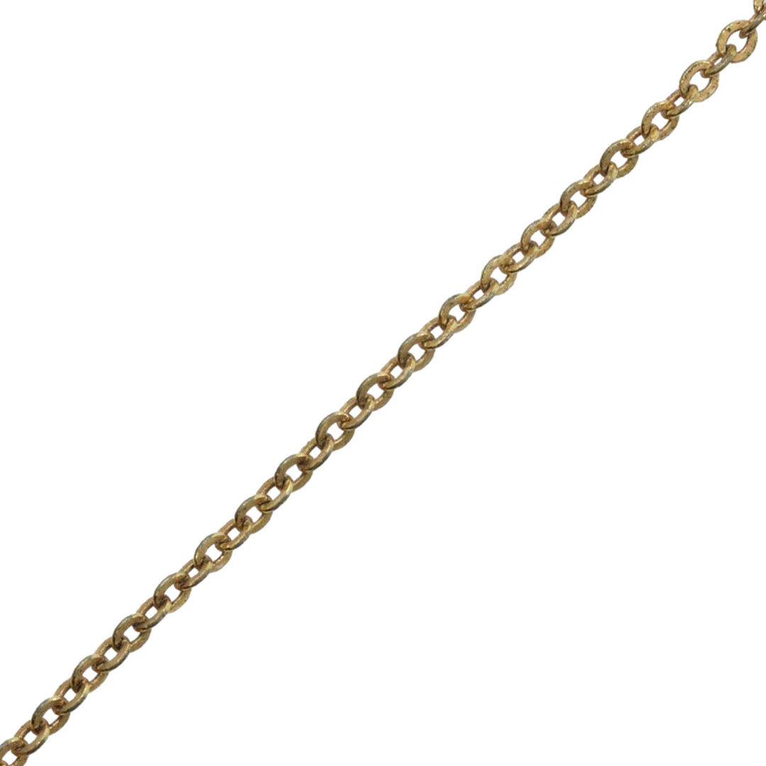 Dior plaqué Strass Heart Pendant Collier